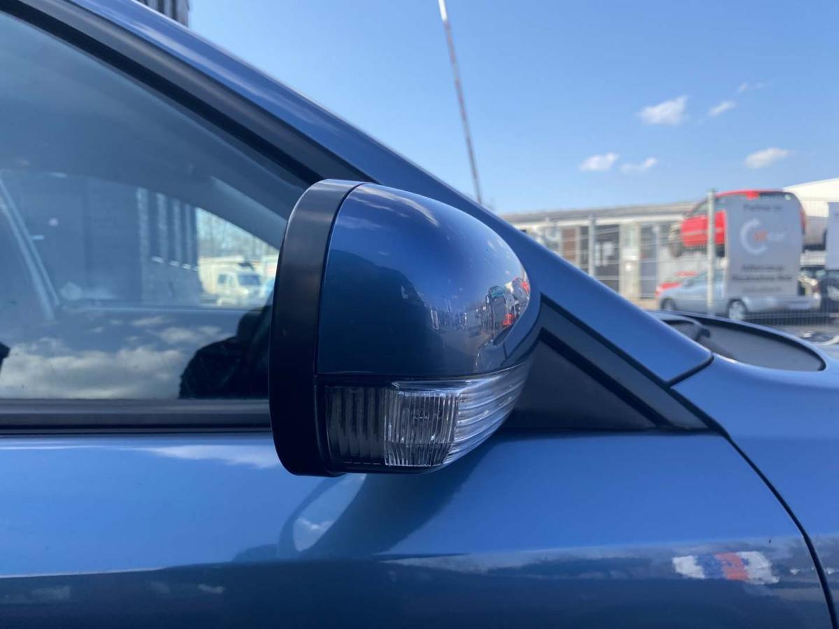 Subaru Legacy 4 original Au&szlig;enspiegel rechts elektrisch verstellbar 33A Atlantic Blue Bj.2005